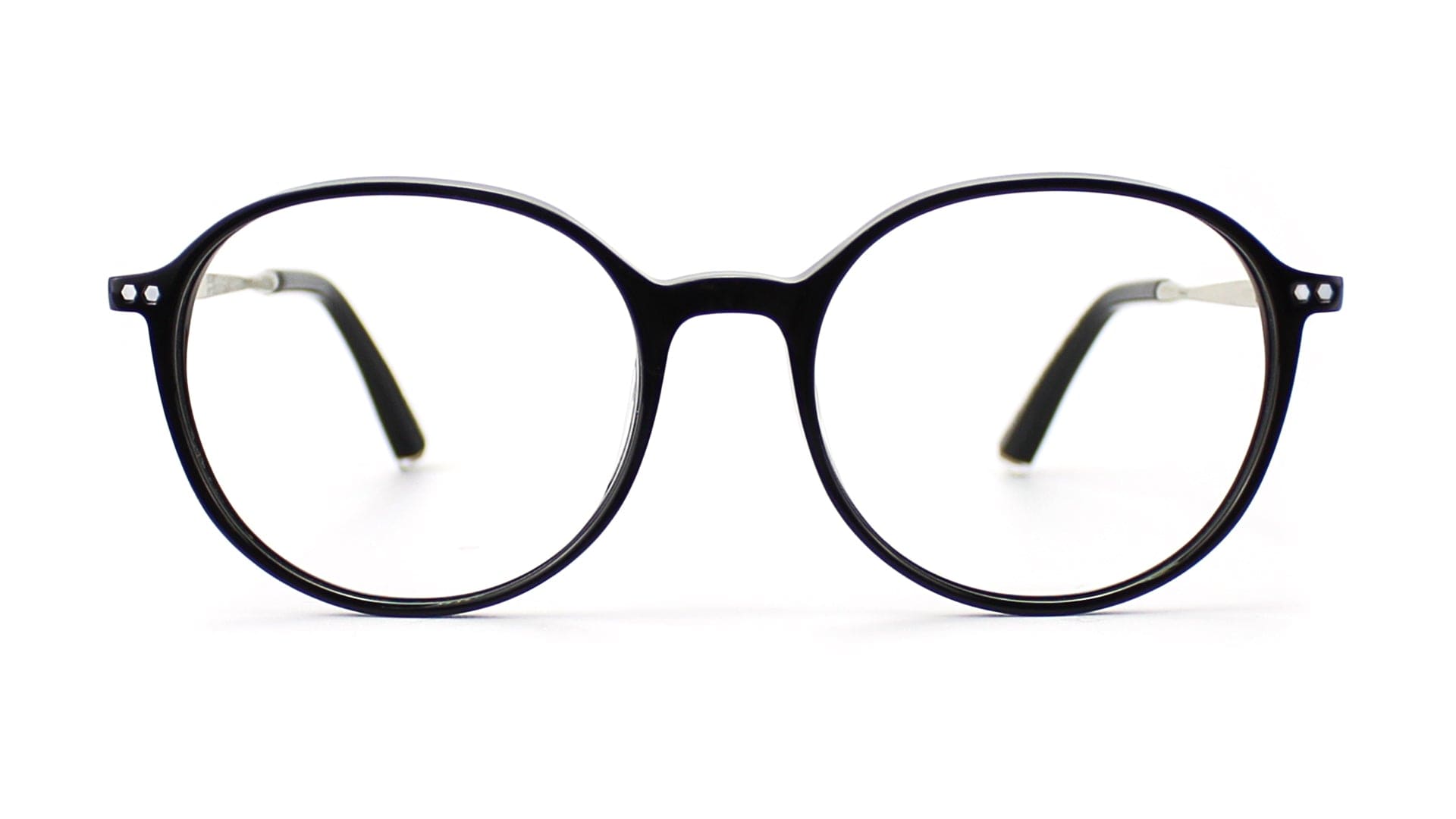 Round shape frame outlet glasses