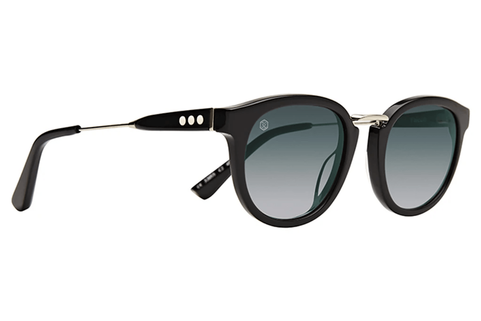 Black hotsell rimmed sunglasses